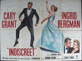 Indiscreet (1958 film) Indiscreet CARY GRANT FESTIVAL