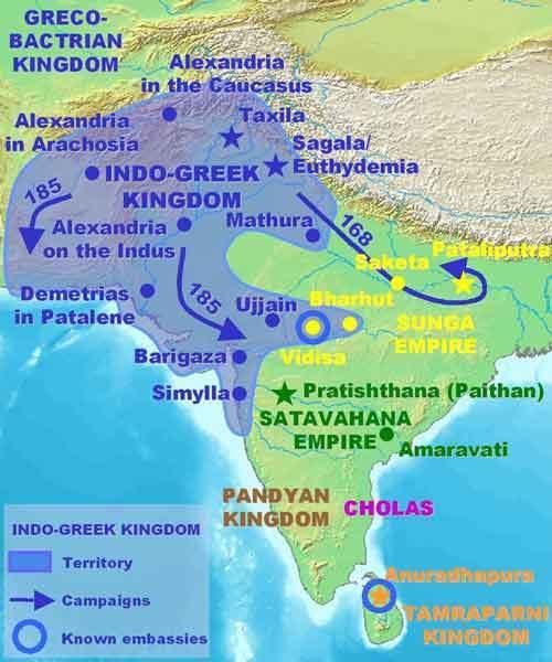 Indo-Greek Kingdom HISTORY OF INDIA IndoGreek Kingdom or GrecoIndian Kingdom