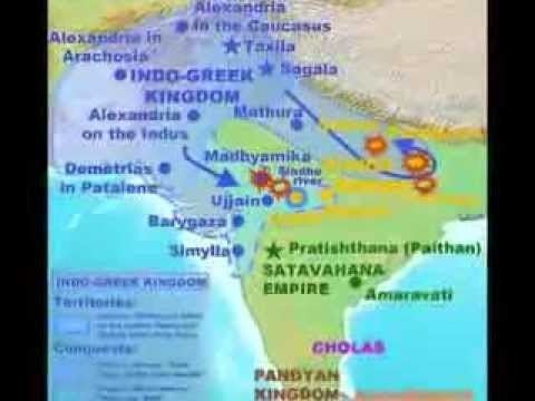 Indo-Greek Kingdom The Indo Greek Kingdom 180 BC 10 AD YouTube