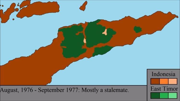 The Indonesian Invasion of East Timor: Every Month - YouTube