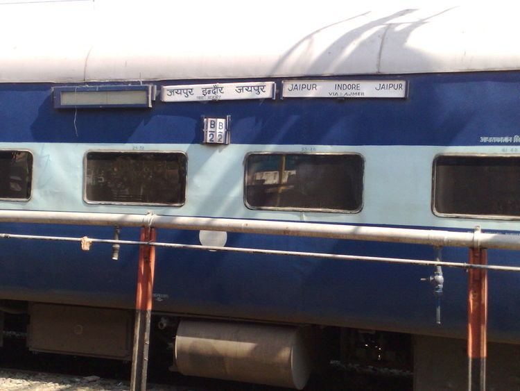 Indore–Jaipur Express via Ajmer