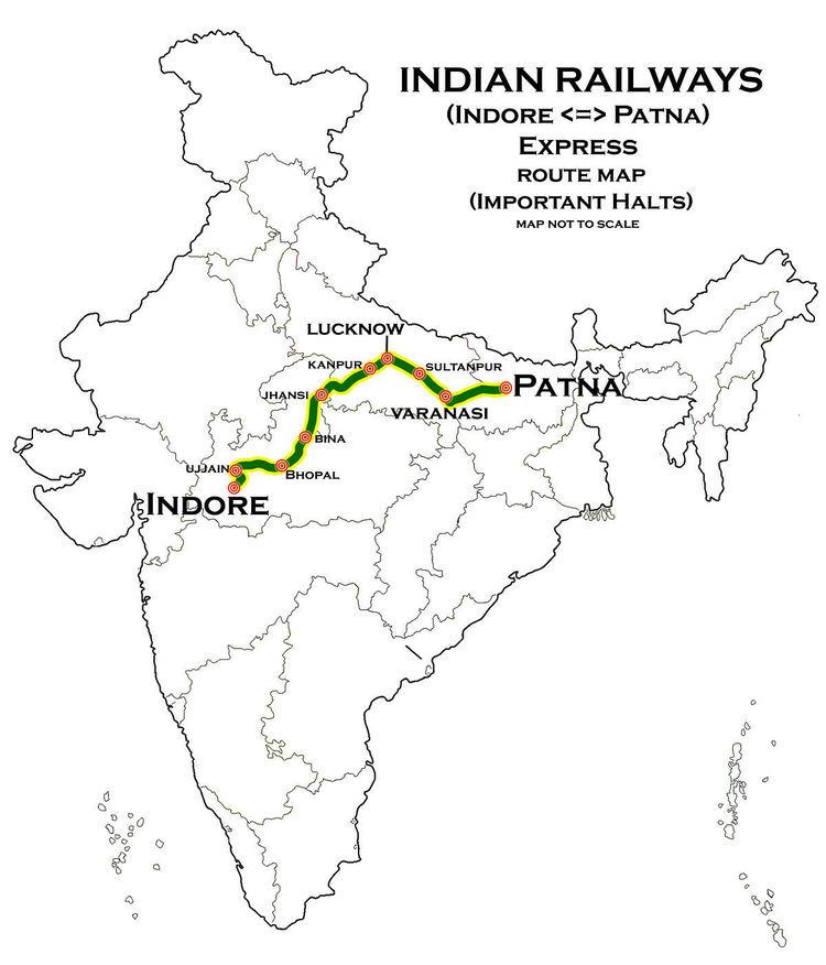 Indore–Patna Express IndorePatna Express Wikipedia
