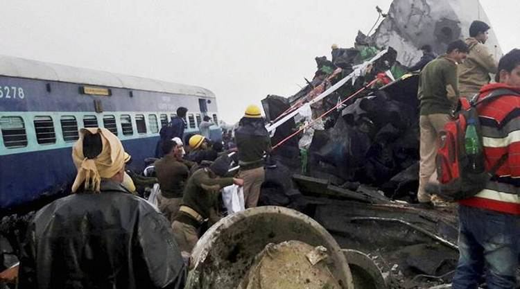 Indore–Patna Express Indore Patna Express derails Train accident kills 120 many feared