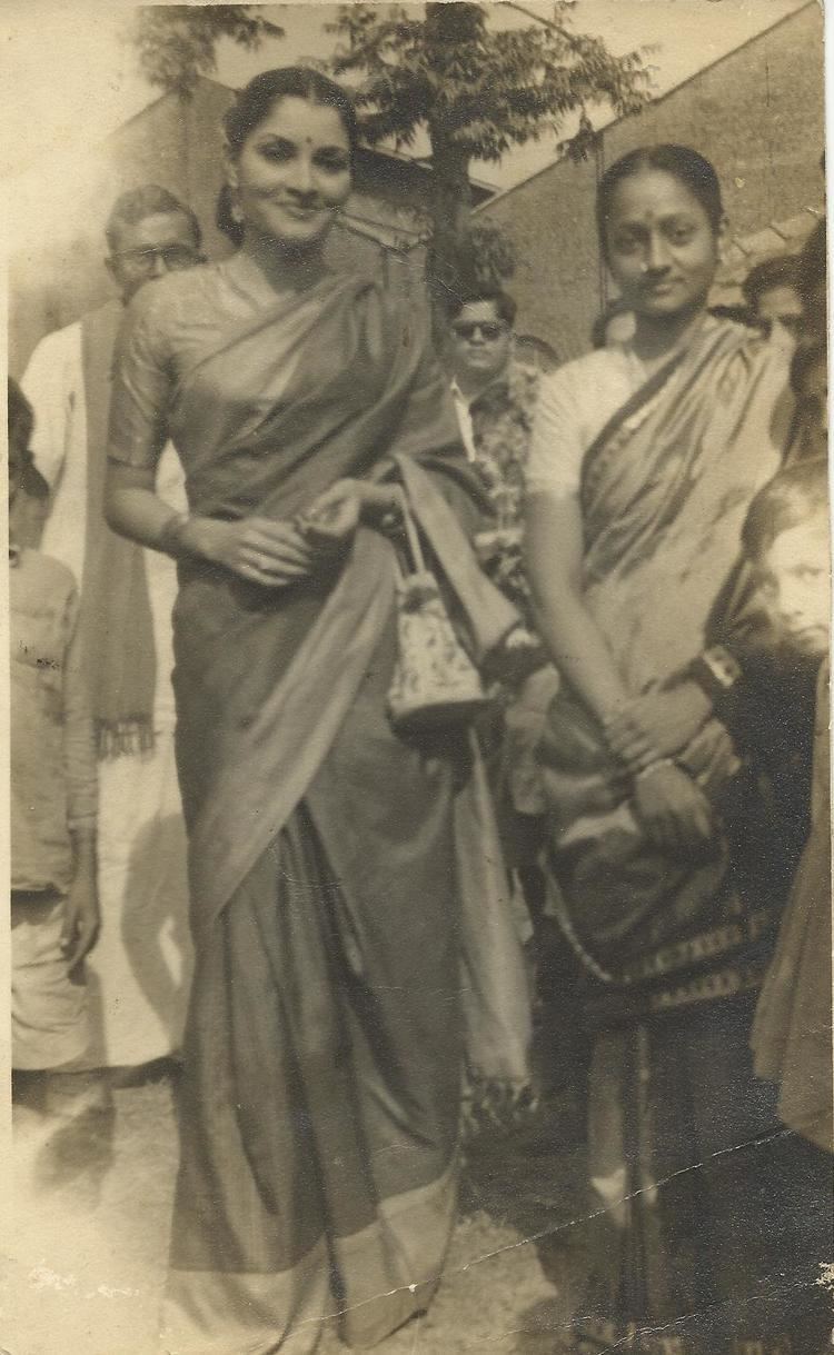 Indrani Rahman With Indrani Rahman Miss India 1952 MANGALAM MANI