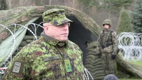 Indrek Sirel DVIDS Video Brigadier General Indrek Sirel Interview
