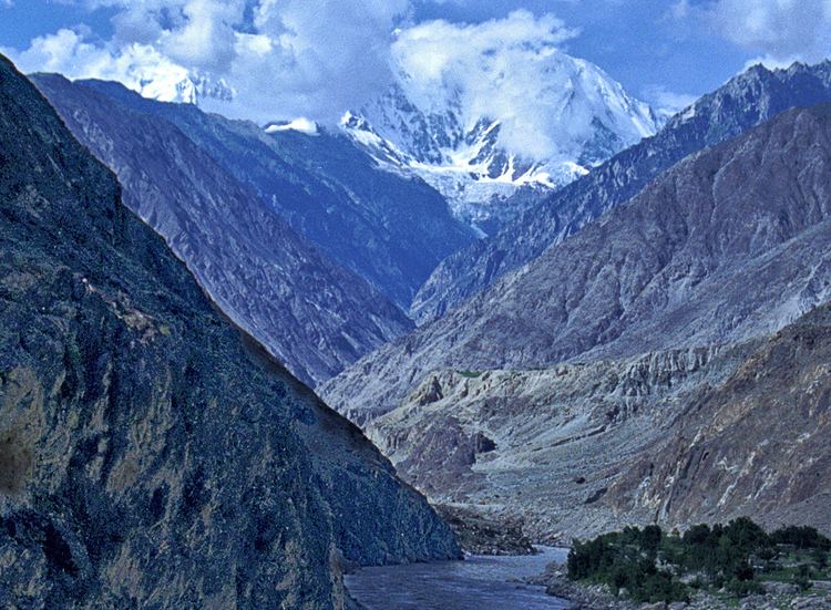 Indus River Gorge through the Himalaya