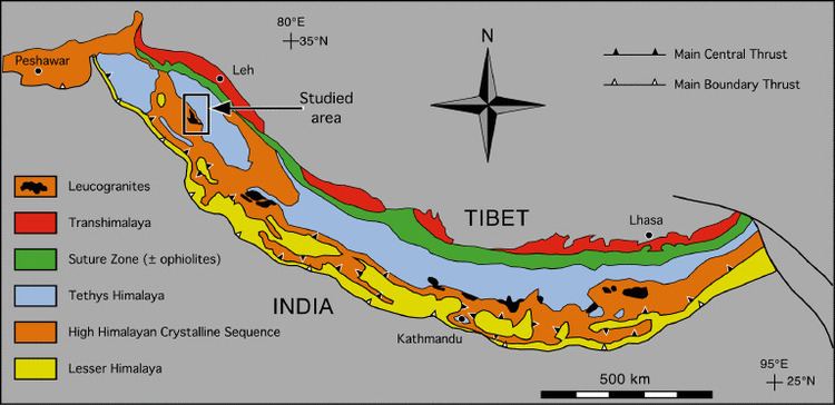 Indus-Yarlung suture zone