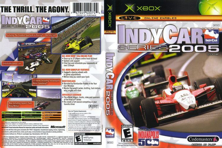 IndyCar Series 2005 IndyCar Series 2005 Cover Download Microsoft Xbox Covers The Iso