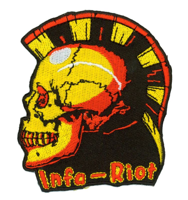 Infa Riot Rebel Sound Music InfaRiot Skull Patch