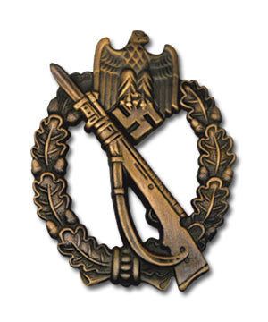 Infantry Assault Badge Army Infantry Assault Badge wpinback bronze Reddick Militaria
