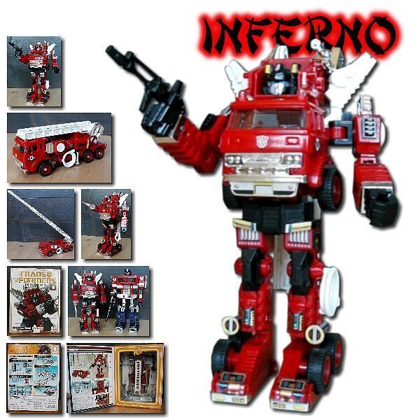 Inferno (Transformers) Transformers Universe G1 Inferno