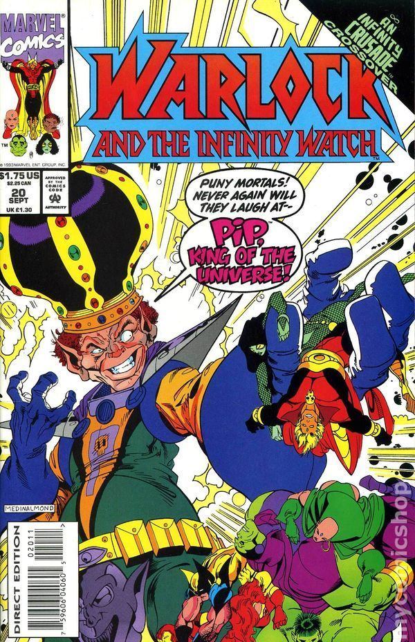 Infinity Watch Warlock and the Infinity Watch 1992 comic books