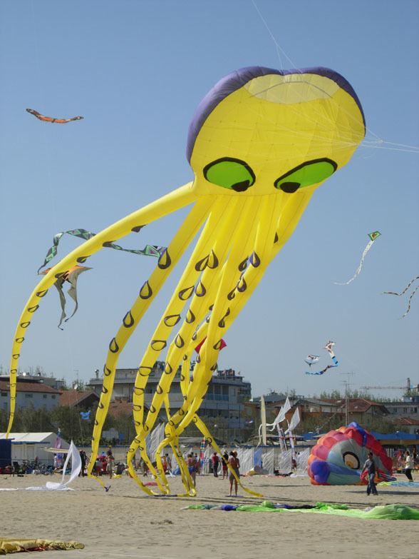 Inflatable single-line kite