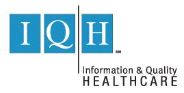 Information & Quality Healthcare wwwiqhorgimgiqhbluelogojpg