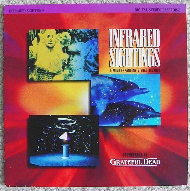 Infrared Sightings The Grateful Dead Infrared Sightings RARE 8 Inches Size Laserdisc