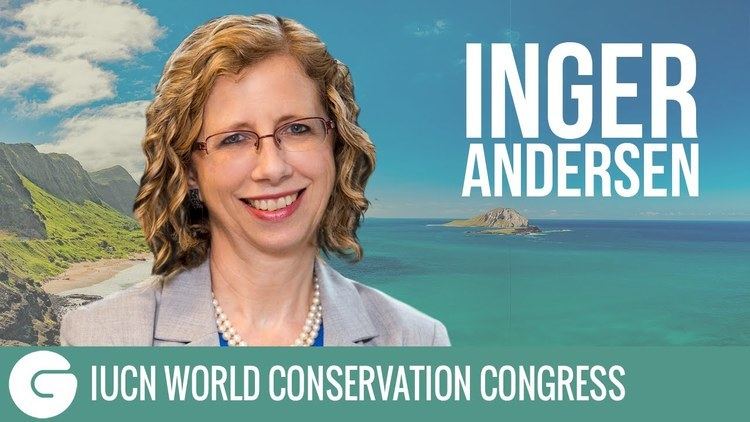 Inger Andersen (environmentalist) Inger Andersen IUCN World Conservation Congress YouTube