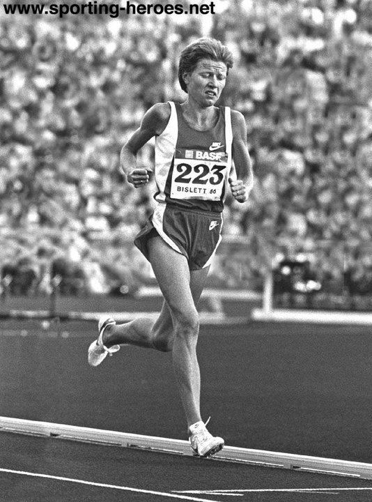 Ingrid Kristiansen Ingrid Kristiansen 1986 European 10000m gold medal Norway