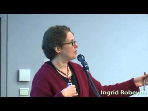 Ingrid Robeyns Ingrid Robeyns Capability Approach YouTube