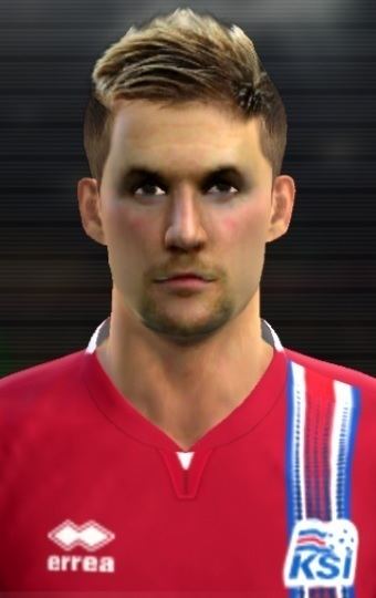 Ingvar Jónsson Ingvar Jonsson face for Pro Evolution Soccer PES 2013 made by Bobce