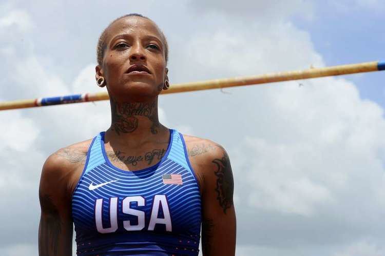 Inika McPherson Back on track Port Arthur Olympian Inika McPherson marked for