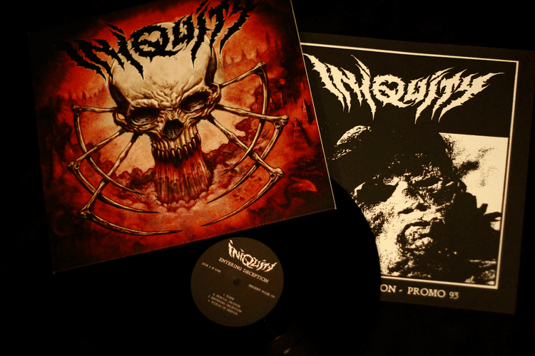 Iniquity (band) Iniquity Entering Deception Promo 93 LP REVIEW THEPLOW