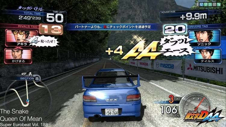 Initial D Arcade Stage Queen Of Mean The Snake Initial D Arcade Stage 6 AA Double Ace