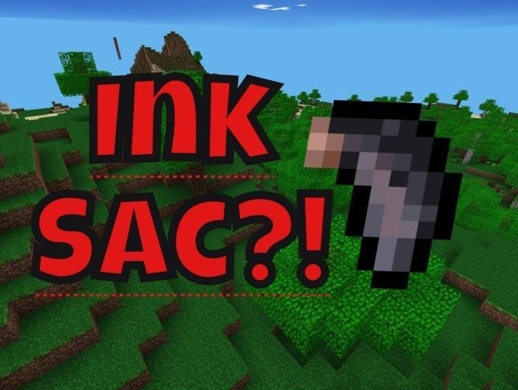 Ink sac Minecraft PE Ink Sac YouTube