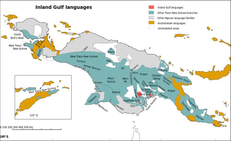 Inland Gulf languages