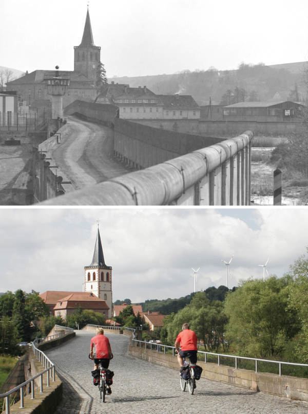 Inner German border Photos show the Inner German border then and now The Local