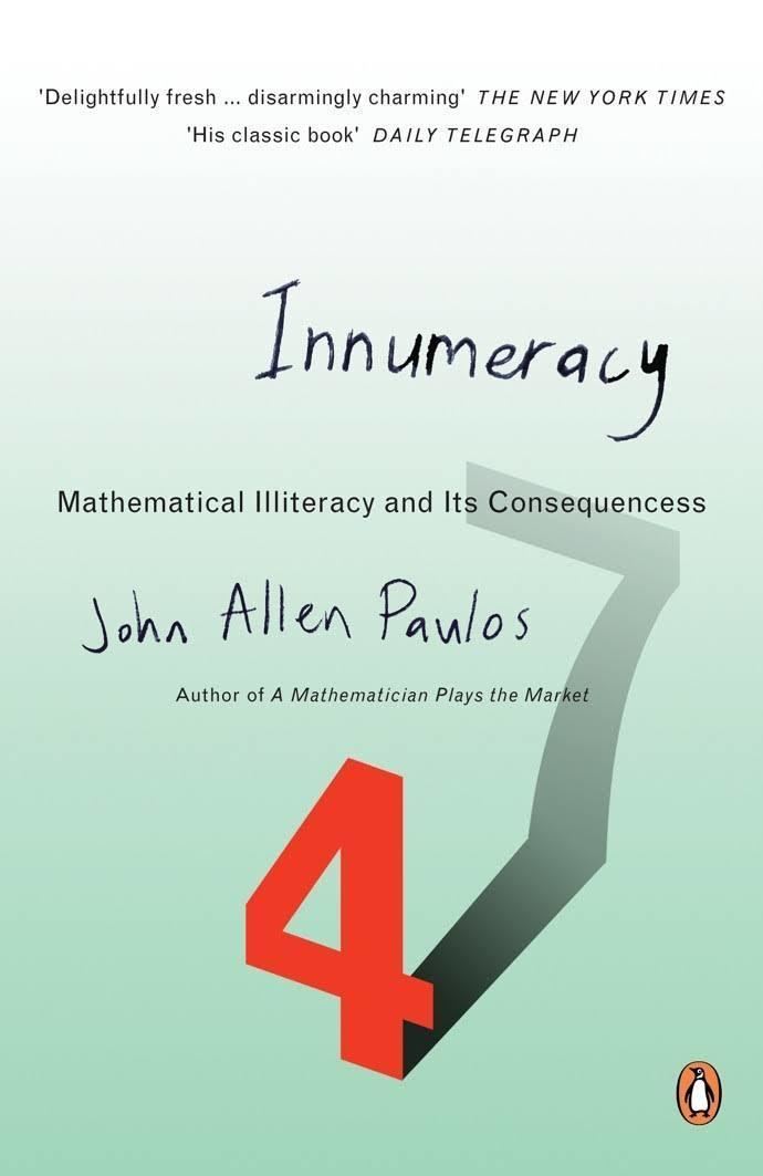 Innumeracy (book) t2gstaticcomimagesqtbnANd9GcRKlRwE56C8RmpX6x