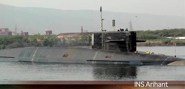 INS Arihant INS Arihant First MadeinIndia Nuclear Submarine Begins Sea Trials