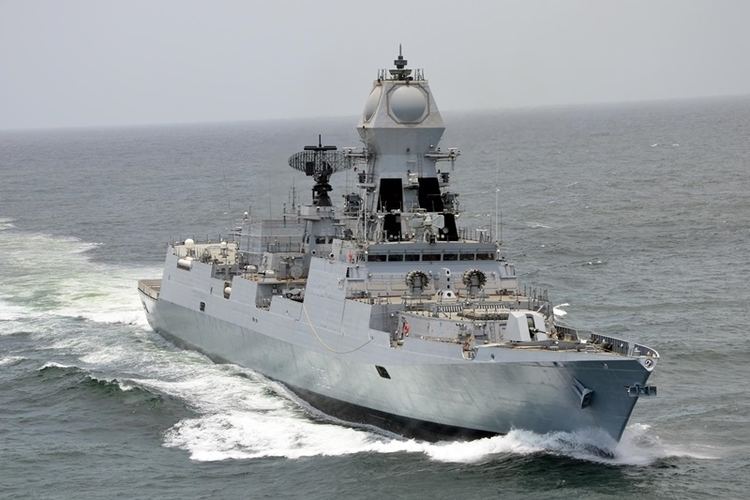 INS Chennai (D65) INS Chennai Indian Navy39s 39largestever39 MadeinIndia guided