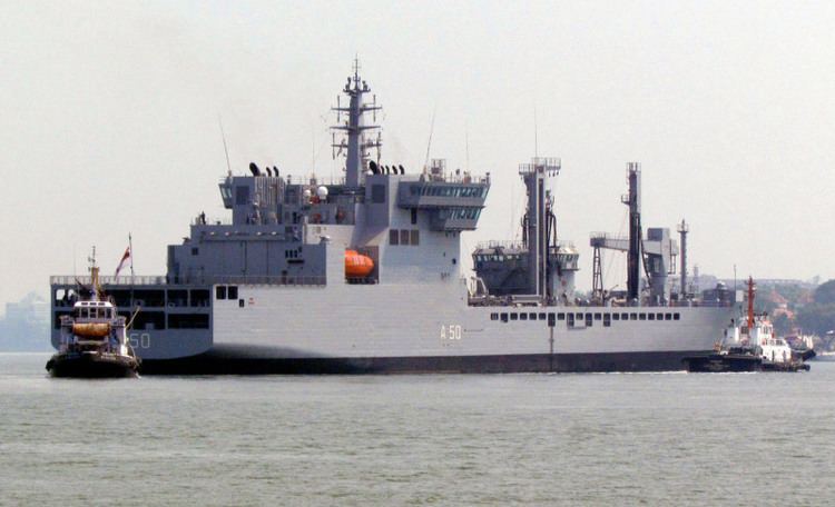 INS Deepak (A50) INS DEEPAK A50 IMO 9601950 Callsign J8B4412 ShipSpottingcom