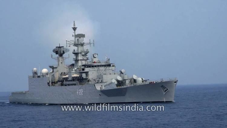 INS Ganga (F22) INS Ganga F22 of the Indian Navy YouTube