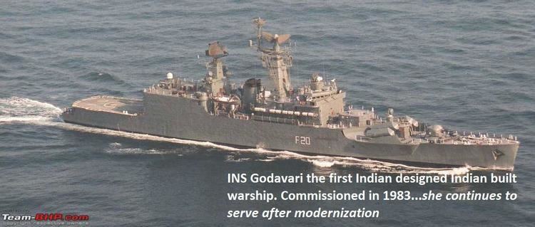 INS Godavari (F20) Indian Navy A Shipbuilders Navy INS Nilgiri INS Godavari amp INS