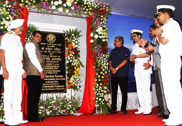 INS Kalvari (S50) First Scorpene SubmarineKalvari gets 39Undocked39 Indian Navy