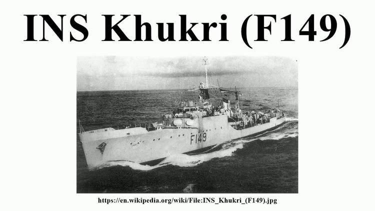 INS Khukri (F149) INS Khukri F149 YouTube