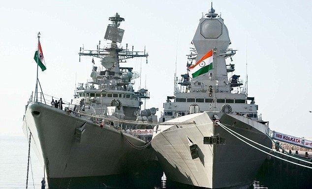 INS Sardar Patel Porbandar naval base commissioned as INS Sardar Patel by Gujarat