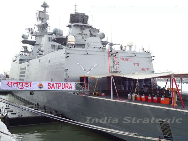 INS Satpura India Strategic Indian Navy commissions INS Satpura its 2nd