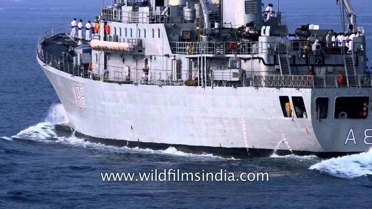 INS Tir (A86) India39s first cadet training ship INS Tir A86 YouTube