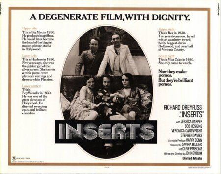 Inserts (film) REVIEW INSERTS 1975 STARRING RICHARD DREYFUSS TWILIGHT TIME