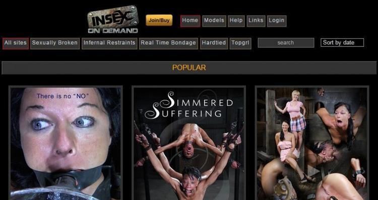 Insex on demand - (BDSM site) banned company