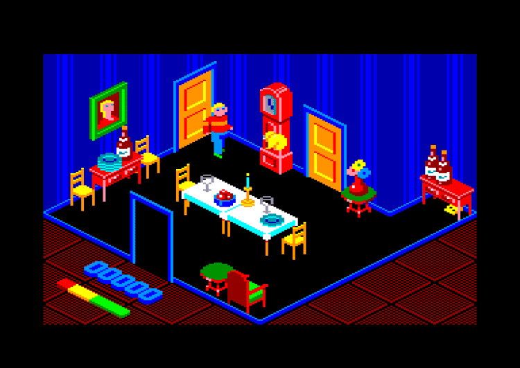 Inside Outing Inside Outing by The Edge on Amstrad CPC 1987