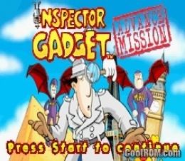 Inspector Gadget: Advance Mission coolromcomscreenshotsgbaInspector20Gadget20