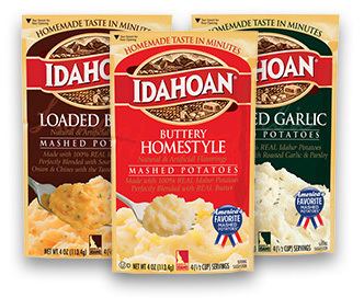 Instant mashed potatoes Idahoan Original Mashed Potatoes Idahoan Mashed Potatoes Idahoan