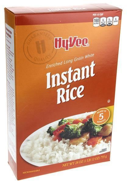Instant rice HyVee Enriched Long Grain White Instant Rice HyVee Aisles Online