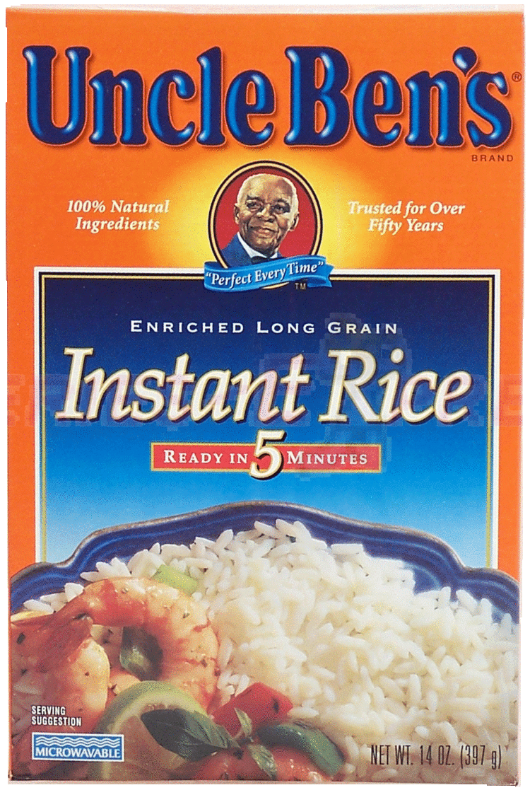 Instant rice GroceriesExpresscom Product Infomation for Uncle Ben39s white