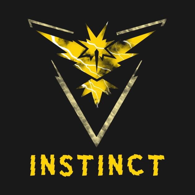 Instinct Team Instinct Pokemon Go TShirt TeePublic