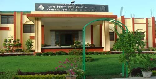Institute of Agricultural Sciences, Banaras Hindu University Center of Food Sciences and Technology INSTITUTE OF AGRICULTURAL