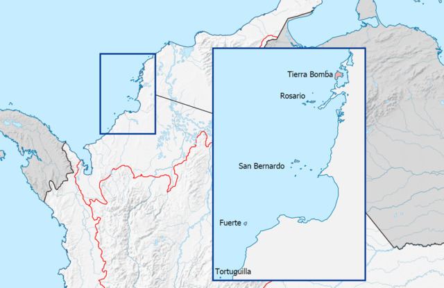 Insular region of Colombia FileMapa de Colombia regin Insular closeupPNG Wikimedia Commons